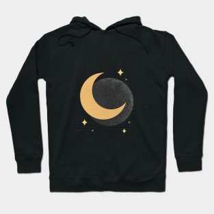 Moon Sparkle - Gold 2 Hoodie